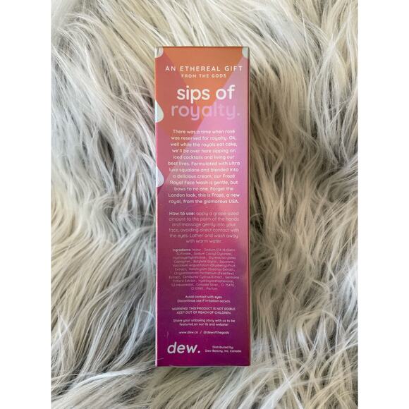 Dew of the Gods Froze The Royal face wash - Picture 2 of 3